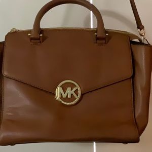 Tan Michael Kors Shoulder Purse